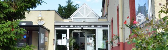 L’entrée de l’hôtel